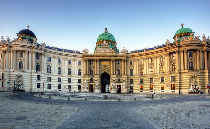 在维也纳霍夫堡:奥地利的皇宫