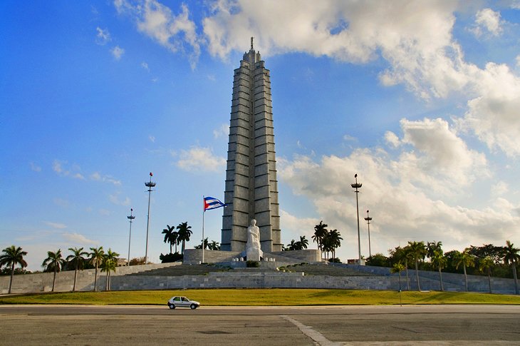 革命广场(何塞·马蒂纪念馆)，哈瓦那