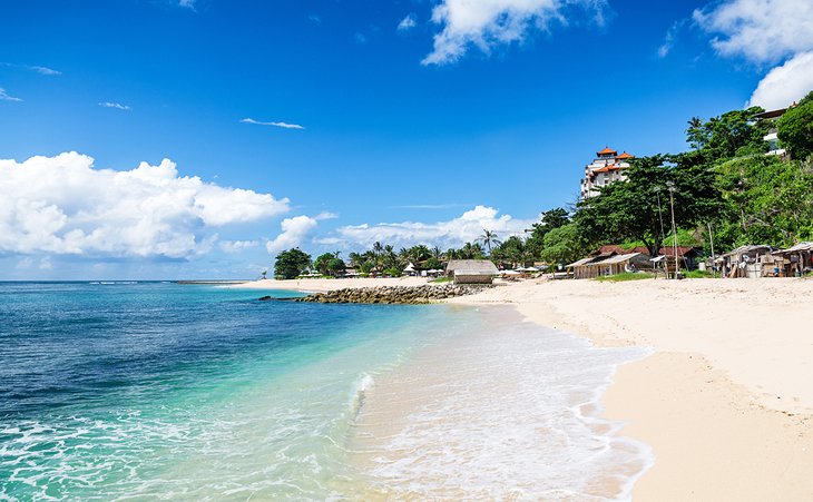 巴厘岛的海滩