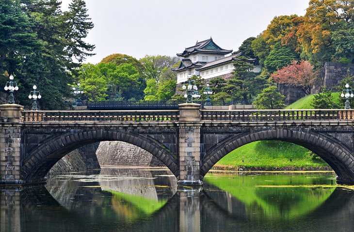 皇宫和Nijubashi桥
