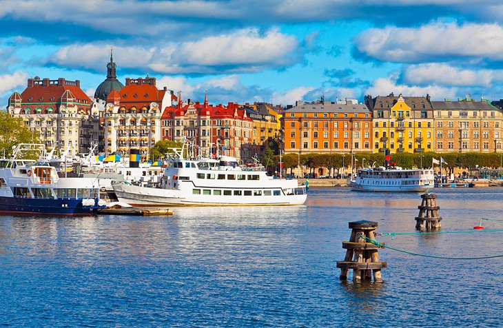 斯德哥尔摩坐船观光