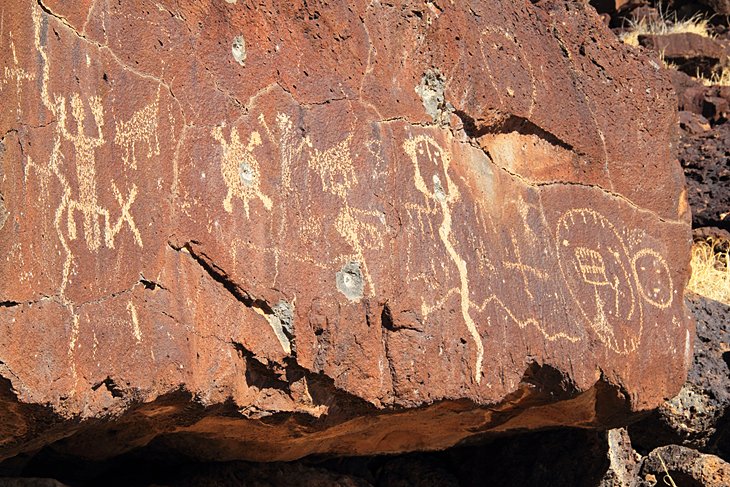 林科纳达小道上的古代美洲原住民岩石艺术