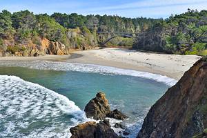 加州布拉格堡附近的10个最佳海滩