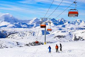 阿尔伯塔省最好的滑雪胜地