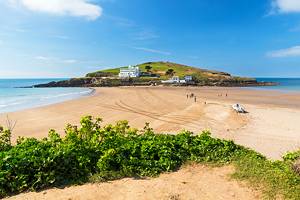 12个最好的海滩在德文郡,英格兰