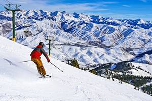 8爱达荷州最好的滑雪胜地