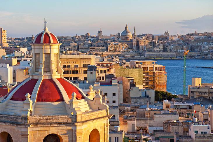 在马耳他住在哪里:最好的地区和酒店