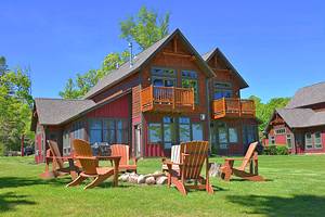 9个顶级度假村在水蛭湖，明尼苏达州