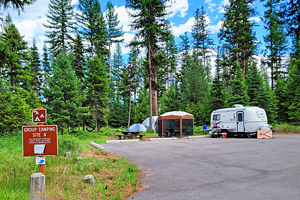 蒙大拿州米苏拉最好的露营地附近