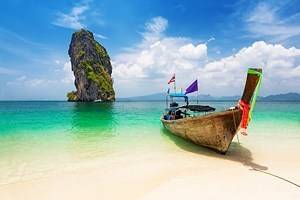 最好的海滩在甲米,泰国