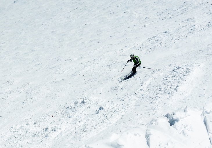 在科罗拉多滑雪新雪