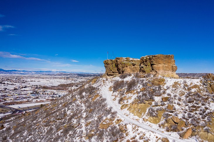 城堡岩，科罗拉多州
