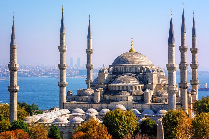 伊斯坦布尔蓝色清真寺,
