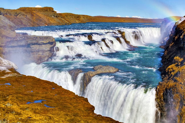 黄金瀑布、冰岛