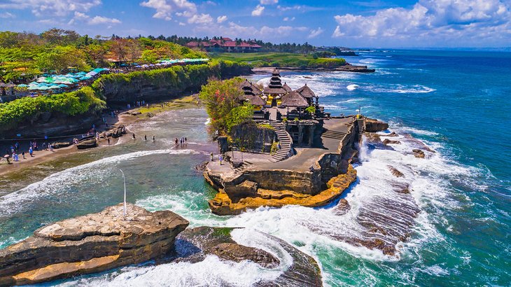 海神庙对于共有许多在巴厘岛