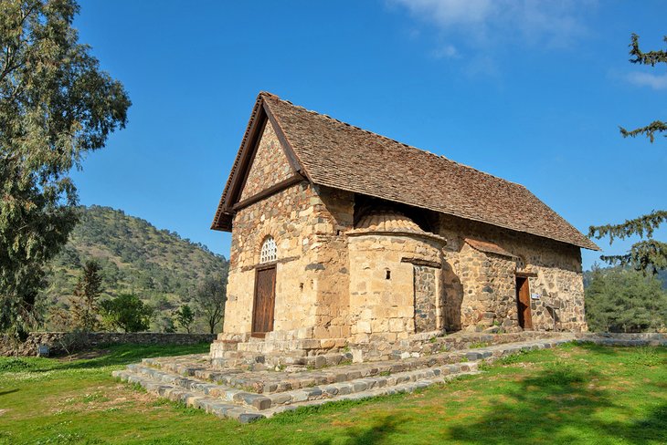 塞浦路斯尼基塔里村的Panagia Asinou教堂