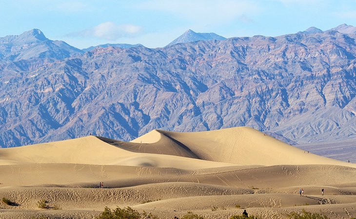 死亡谷国家公园的沙丘