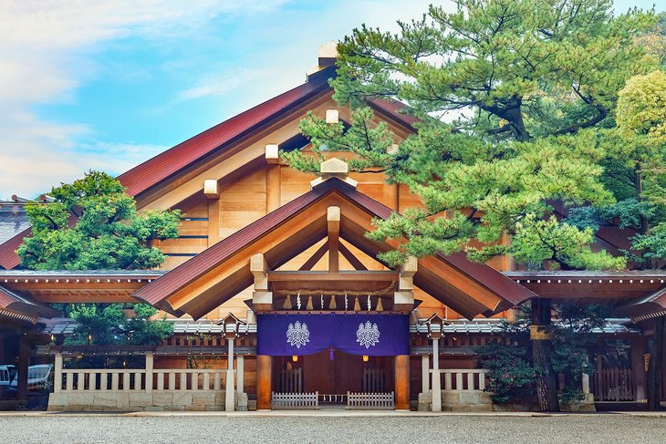 Atsuta神社在名古屋,日本