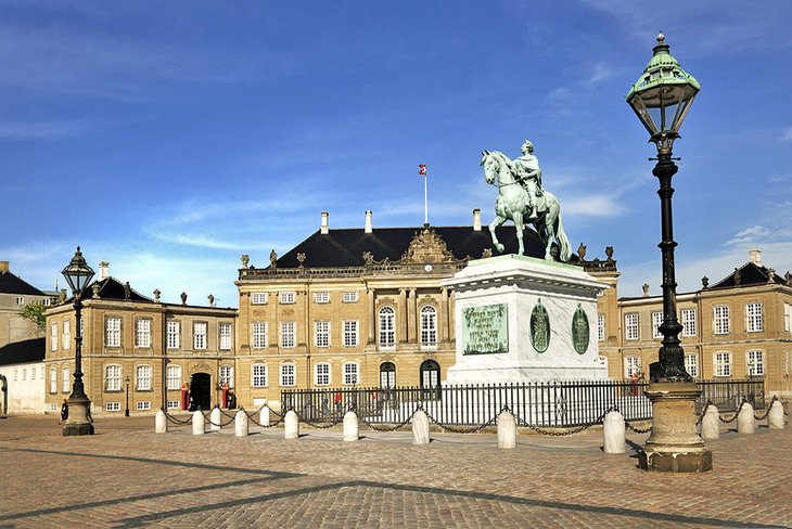 Amalienborg宫殿,哥本哈根