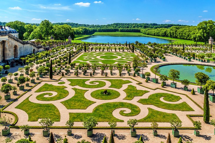 花园在凡尔赛宫的