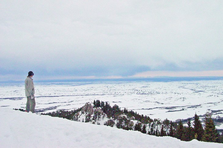 视图从红色小屋山,蒙大拿