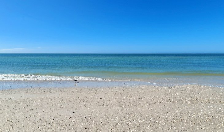 Tigertail海岸线的海滩