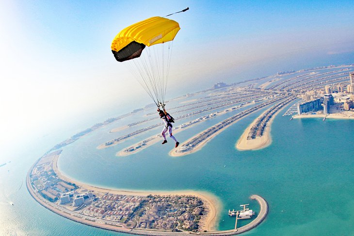 迪拜跳伞