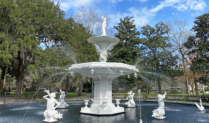 福赛斯公园的喷泉
