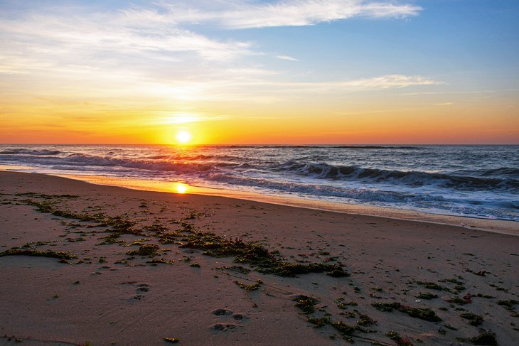 Mecox海滩的日出