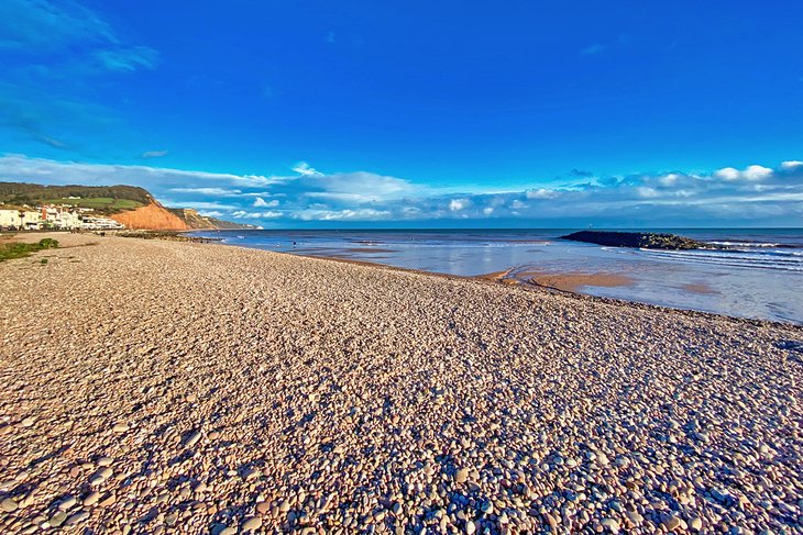 Sidmouth海滩