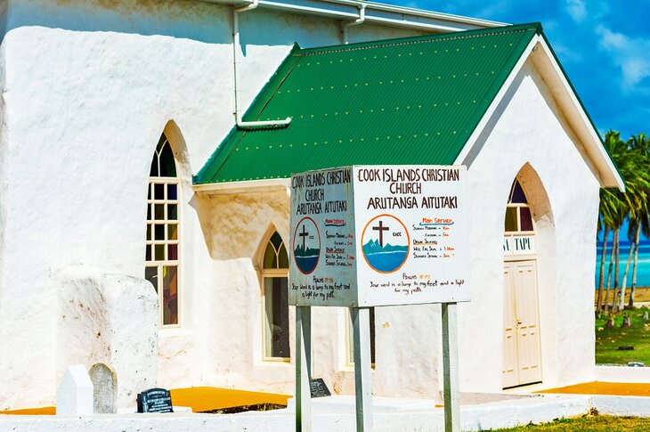 阿鲁坦加库克群岛基督教教堂